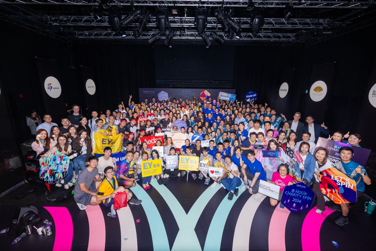 Corporate Wellness Challenge: 8-hour Charity Spin