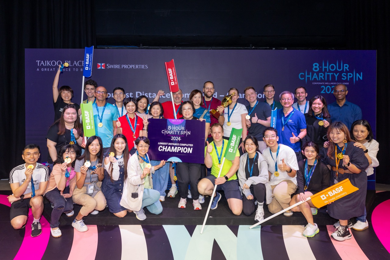 Corporate Wellness Challenge: 8-hour Charity Spin