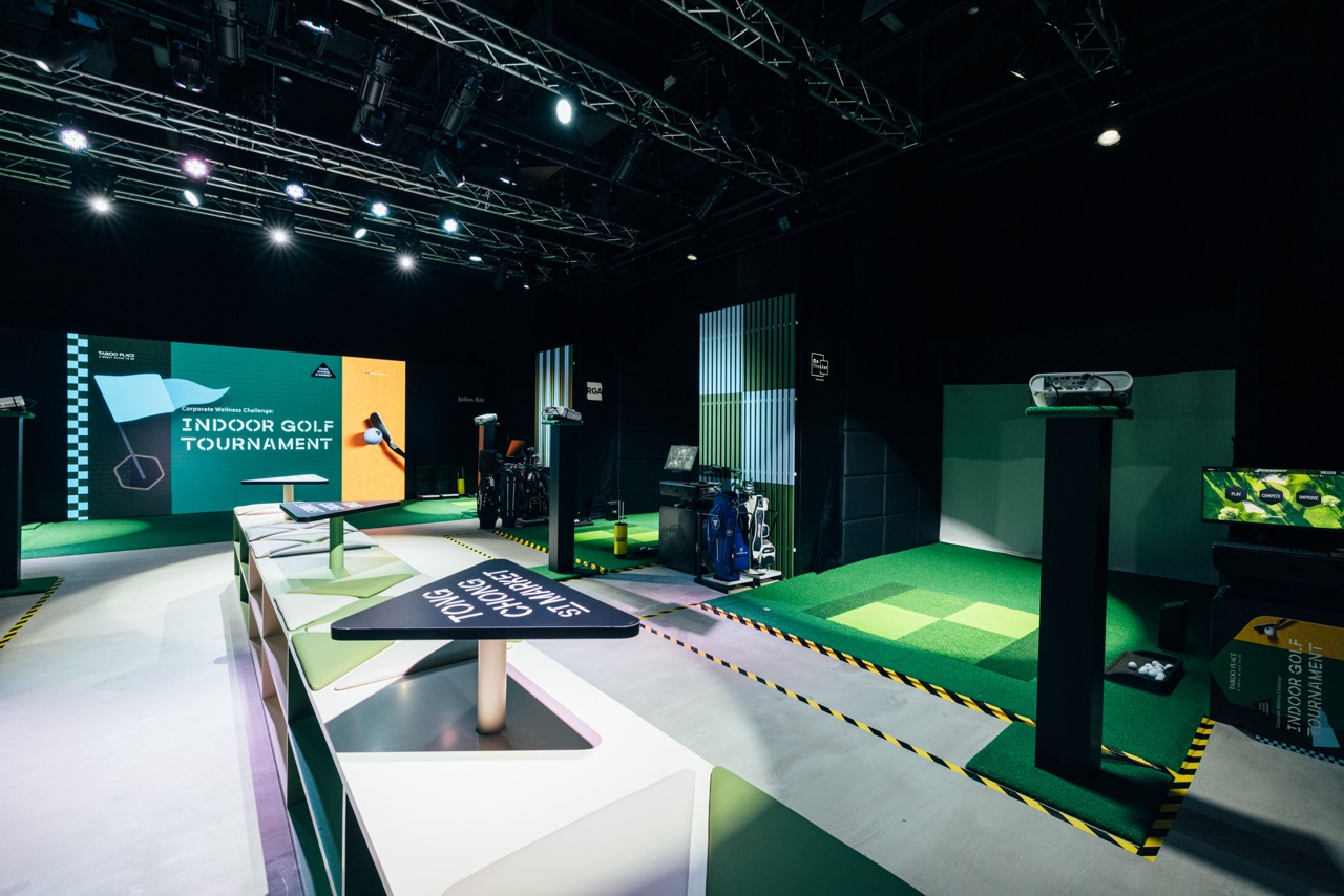 Corporate Wellness Challenge: Indoor Golf Tournament at the Tong Chong Street Market