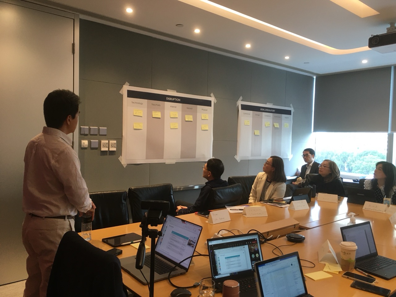 Corporate Risk Register Bottom-up Pilot Projects